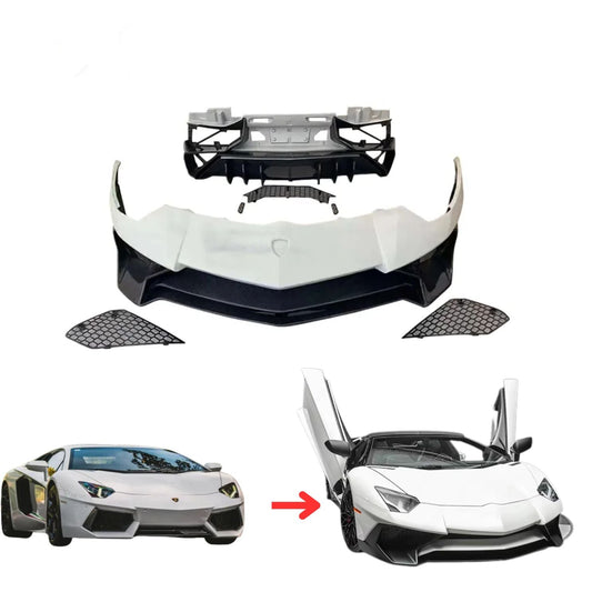 Body Kit for Lamborghini Aventador LP700 Upgrade to LP750 SV Style Front Bumper Rear Bumper Spoiler