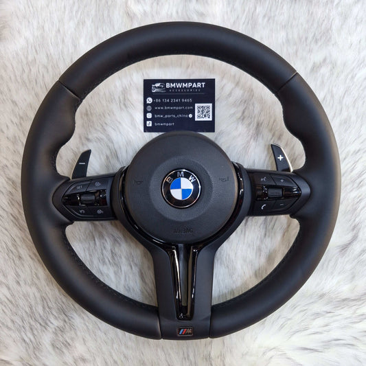 Black M Sport Steering Wheel For BMW F Series