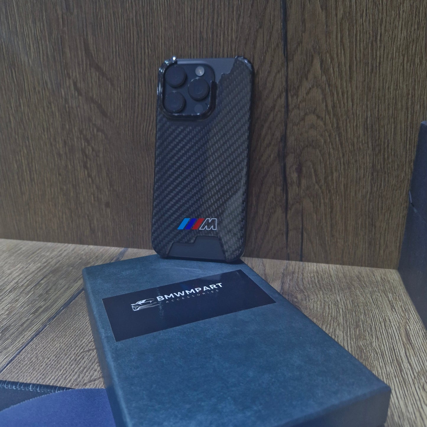 BMW Real Carbon Fiber Case For iPhone Models