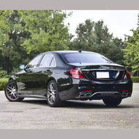 Mercedes Benz S-class 2014-2020 W222 Facelift to S63 Style Bodykit High Quality LED Headlight Bumper Exhaust