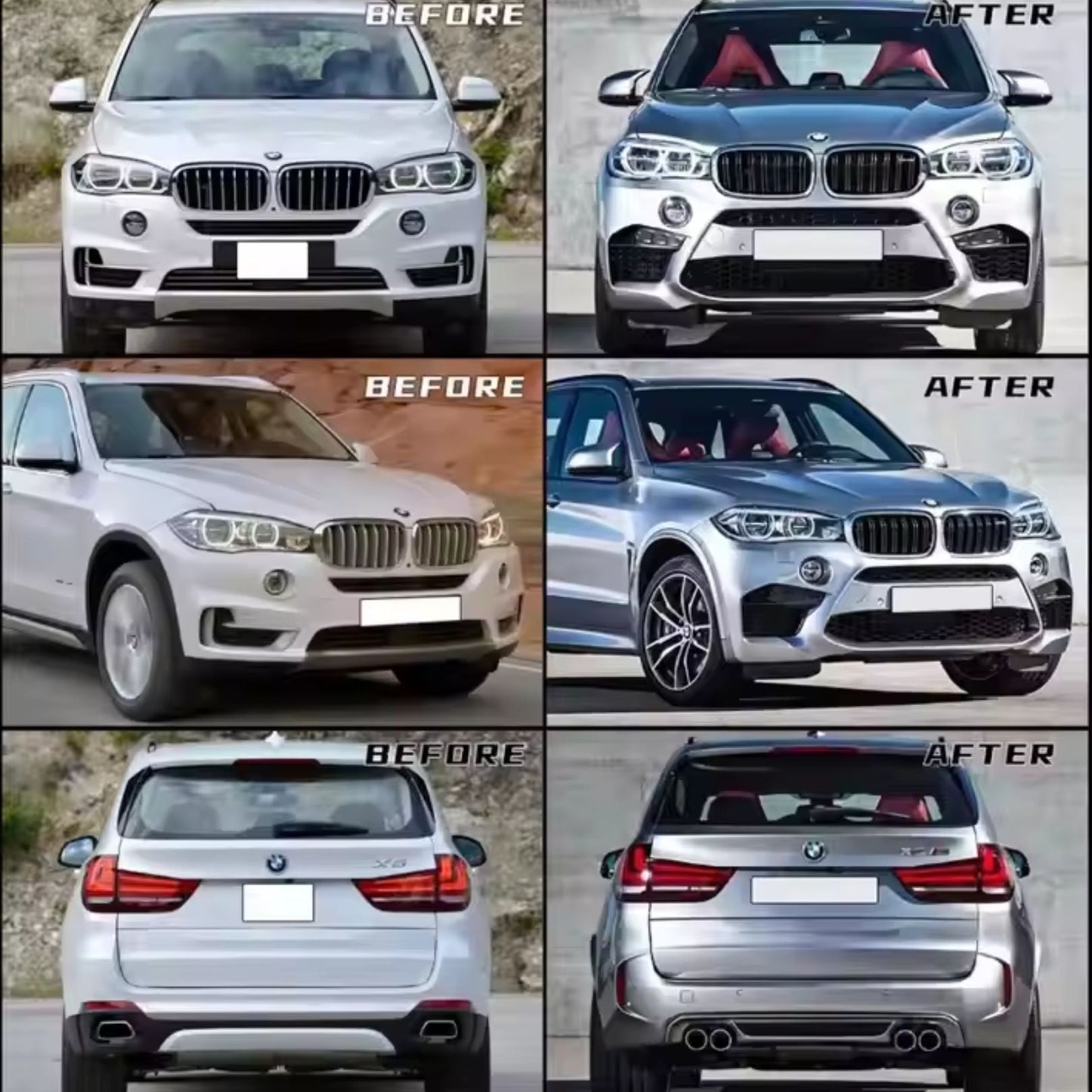 Body Kit for BMW X5 F15 13-18 Upgrade to X5M F85 Tuning Kit F15 Modified to F85