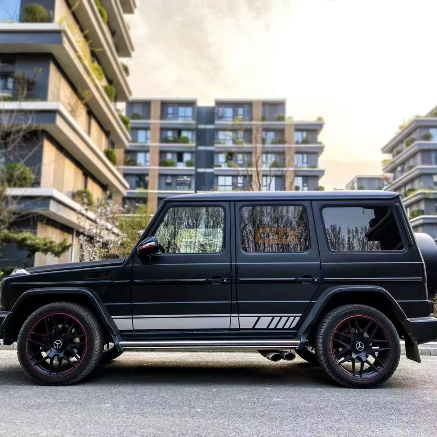 Body Kit for Upgrading Mercedes-Benz W463 G500, G350, G63 From 2005-2018 to W465 AMG Style Complete Kit