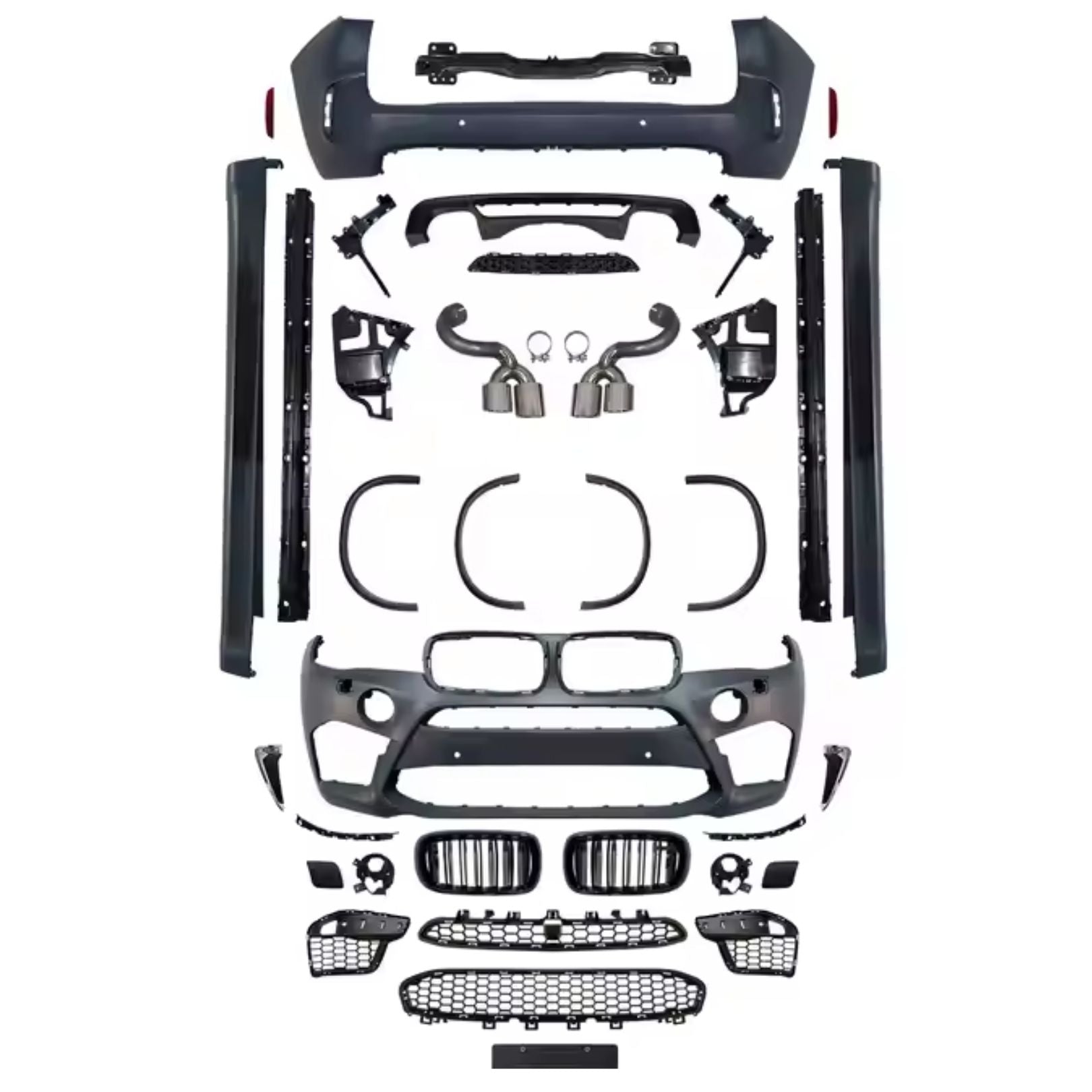 Body Kit for BMW X5 F15 13-18 Upgrade to X5M F85 Tuning Kit F15 Modified to F85