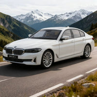 1:24 Genuine Authorized BMW 5 Series 530Li Diecast Model Car  With Custom License Plate