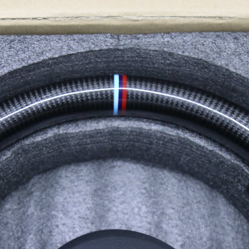 Alcantara with Carbon Fiber Steering Wheel for BMW F Series upper side