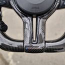 All Black M Performance Steering Wheel For BMW F30,F10,F32,F82,F87,F15,F20,F07,F80,F36 And F Series bottom side