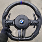 All Black M Performance Steering Wheel For BMW F30,F10,F32,F82,F87,F15,F20,F07,F80,F36 And F Series