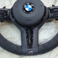Black Full Alcantara Black Trim Steering wheel  Fit  Bmw F Series bottom side