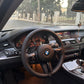 Black M Sport  Steering Wheel For BMW F Series in car