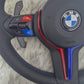 Blue,Red Trim M Sport Steering Wheel For BMW F Series