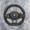 CS Carbon Fiber Steering Wheel For BMW F90 G05 G20 G30 G80 G82 G Series Fit Customized upgrade Steering Wheel
