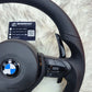 Customized Nappa Leather with Black Trim Steering Wheel For BMW F Series right side