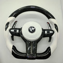 Customized Steering Wheel for BMW M2 M3 M4 M5 M6 E60 F30 F35 F10 F18 F80 F85 F20 F25 F36 F32 Carbon Fiber