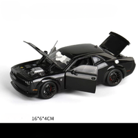 Genuine JKM 1:32 for Dodge Hellcat Civic Challenger Alloy Car Model Audi A8L Viper