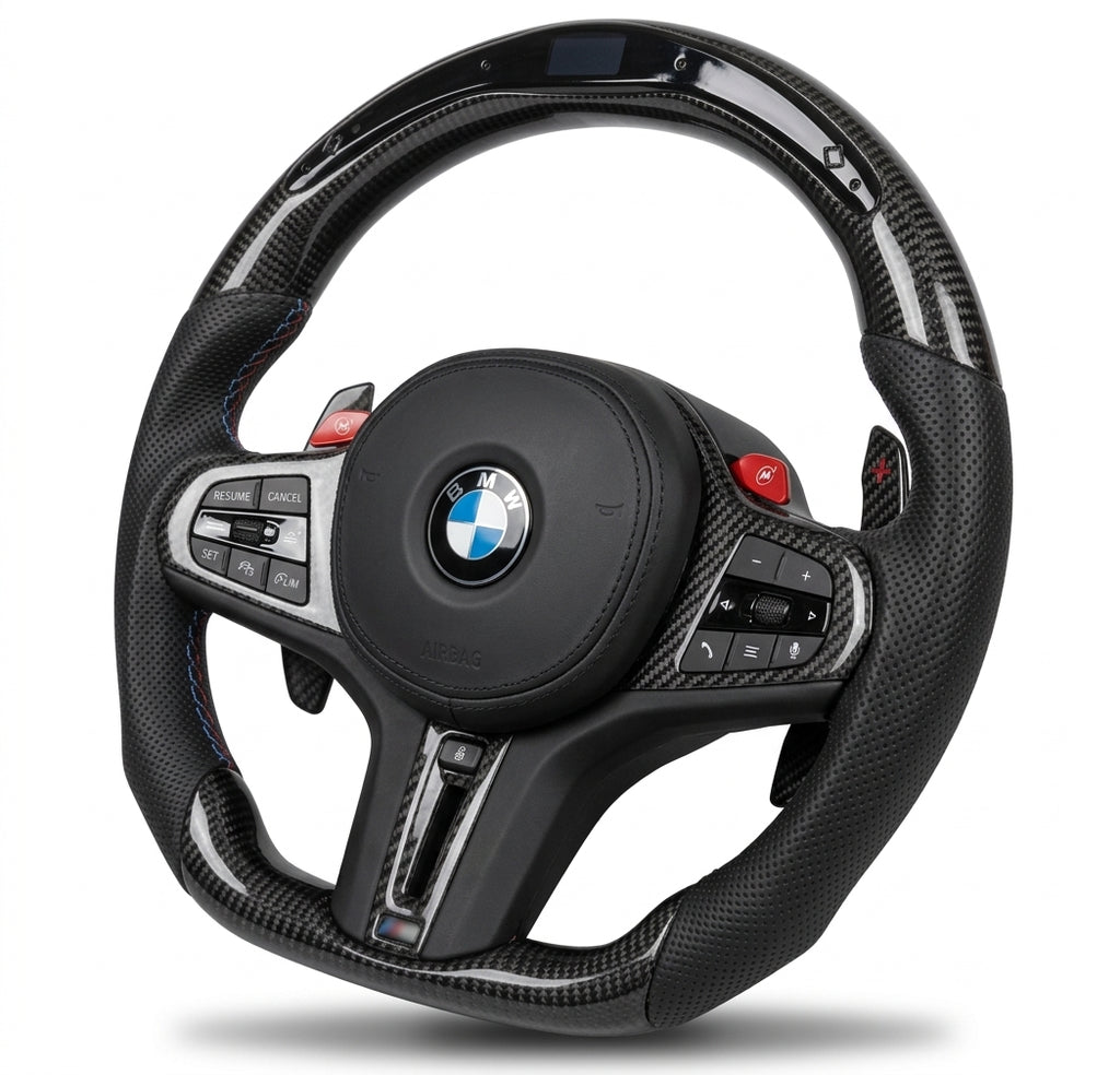 M Sport Carbon Fiber LED Steering Wheel - BMW G Series