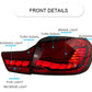 Tail Lamp Assembly for F32 F82 LED Tail light 2012-2019 M4 425i 430i 440i Rear Lamp Red color