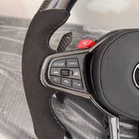 For Bmw Driving Mood G Series M Sports Steering Wheel With Red M1 M2 Buttons For M6 M3 M5 M4 Models Made Of Suede Carbon Fiber - Buy M6 Steering Wheel
m3 Steering Wheel
m5 Steering Wheel
m240i Steering Wheel
sports Design Steering Wheel Product on Alibaba