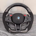For Bmw Driving Mood G Series M Sports Steering Wheel With Red M1 M2 Buttons For M6 M3 M5 M4 Models Made Of Suede Carbon Fiber - Buy M6 Steering Wheel
m3 Steering Wheel
m5 Steering Wheel
m240i Steering Wheel
sports Design Steering Wheel Product on Alibaba