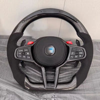For Bmw Driving Mood G Series M Sports Steering Wheel With Red M1 M2 Buttons For M6 M3 M5 M4 Models Made Of Suede Carbon Fiber - Buy M6 Steering Wheel
m3 Steering Wheel
m5 Steering Wheel
m240i Steering Wheel
sports Design Steering Wheel Product on Alibaba