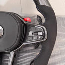 For Bmw Driving Mood G Series M Sports Steering Wheel With Red M1 M2 Buttons For M6 M3 M5 M4 Models Made Of Suede Carbon Fiber - Buy M6 Steering Wheel
m3 Steering Wheel
m5 Steering Wheel
m240i Steering Wheel
sports Design Steering Wheel Product on Alibaba