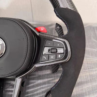 For Bmw Driving Mood G Series M Sports Steering Wheel With Red M1 M2 Buttons For M6 M3 M5 M4 Models Made Of Suede Carbon Fiber - Buy M6 Steering Wheel
m3 Steering Wheel
m5 Steering Wheel
m240i Steering Wheel
sports Design Steering Wheel Product on Alibaba