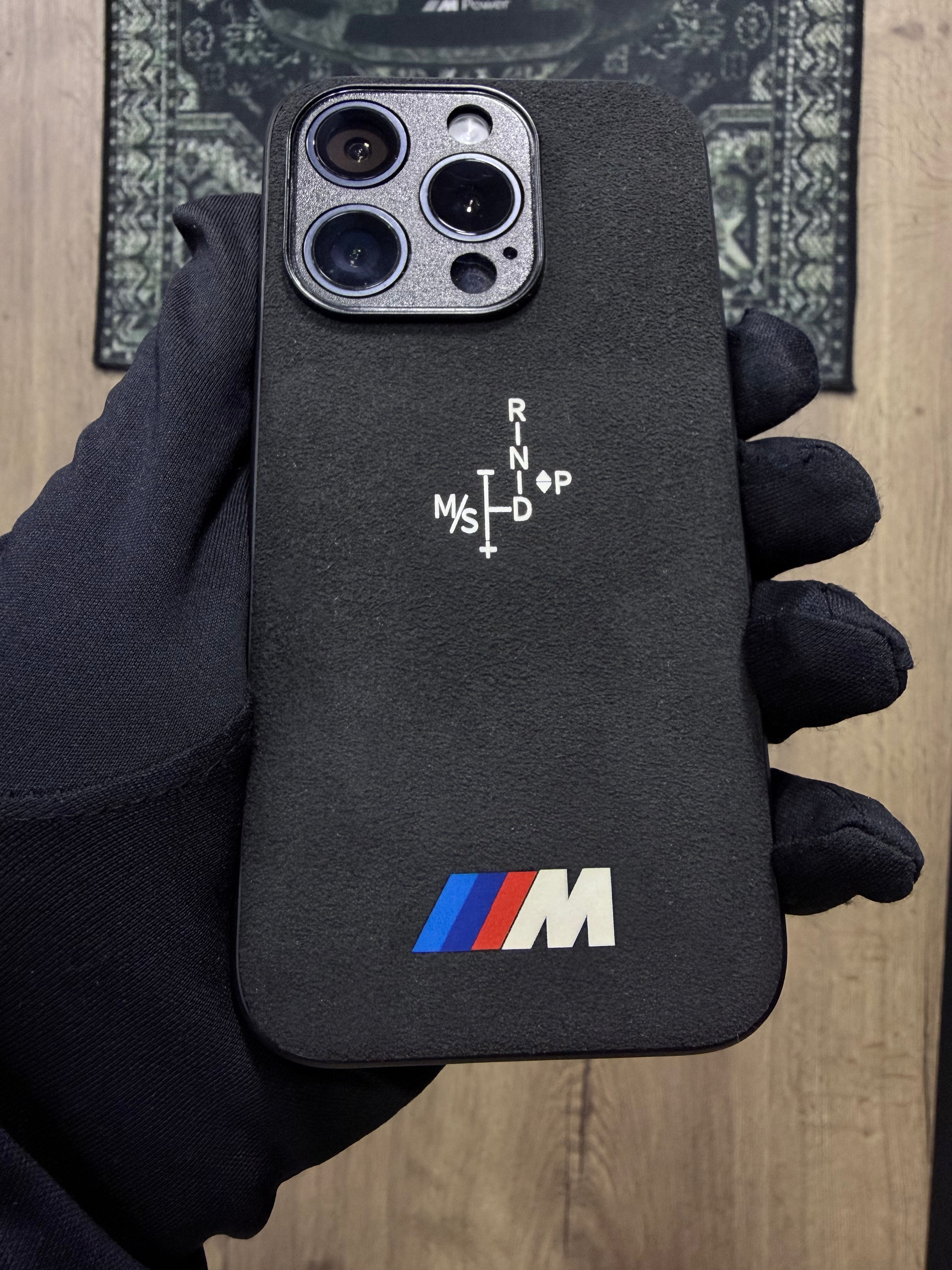 BMW M Alcantara Case For iPhone Models