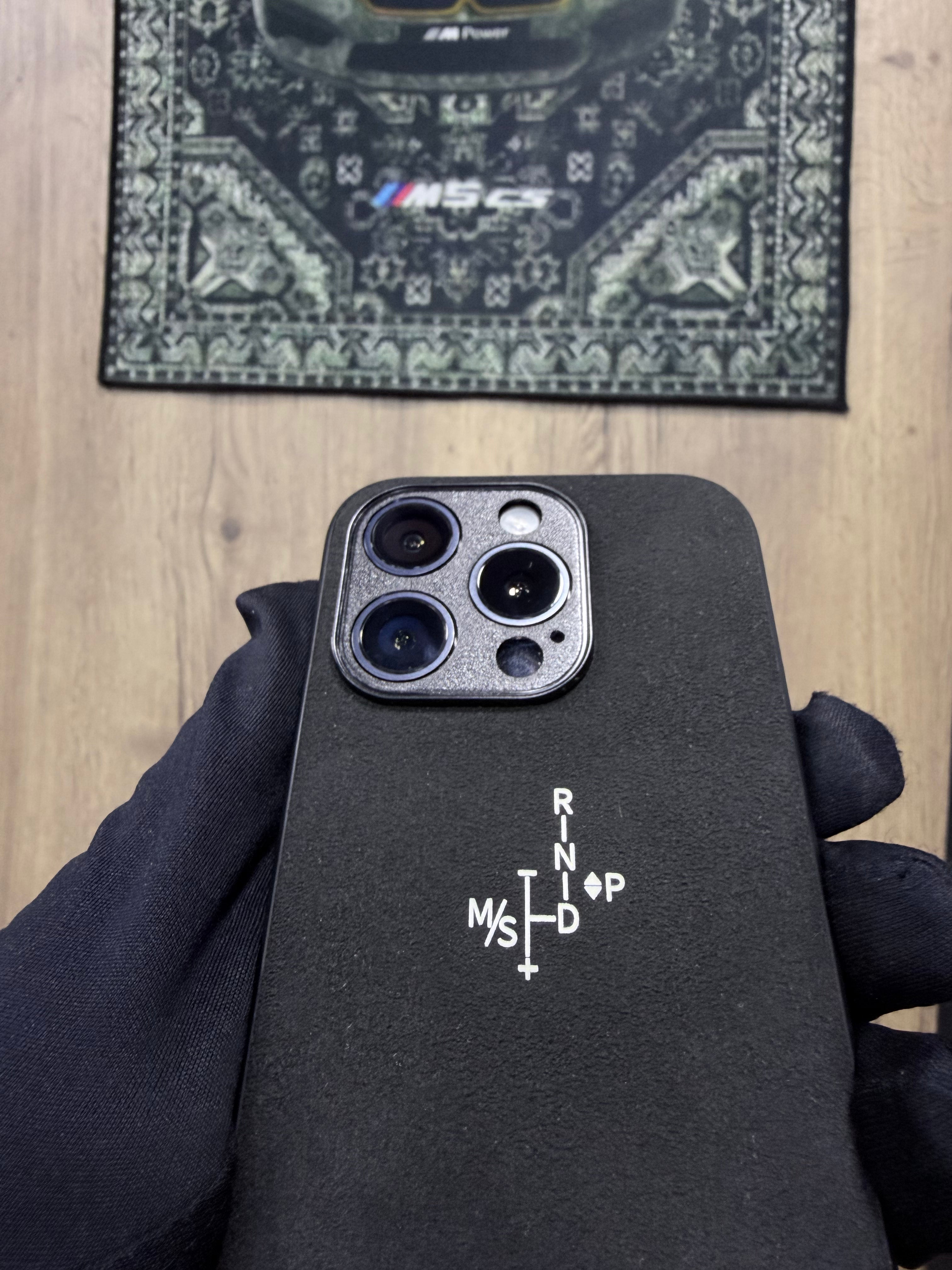 BMW M Alcantara Case For iPhone Models