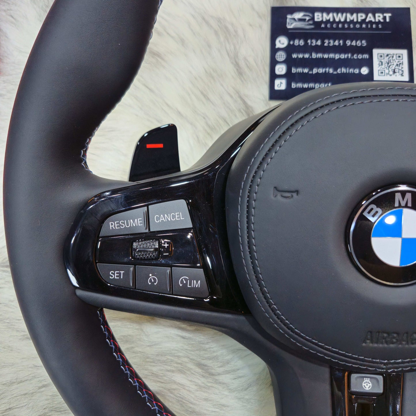 M Sport with Black Trim  Steering Wheel for BMW G Series left side