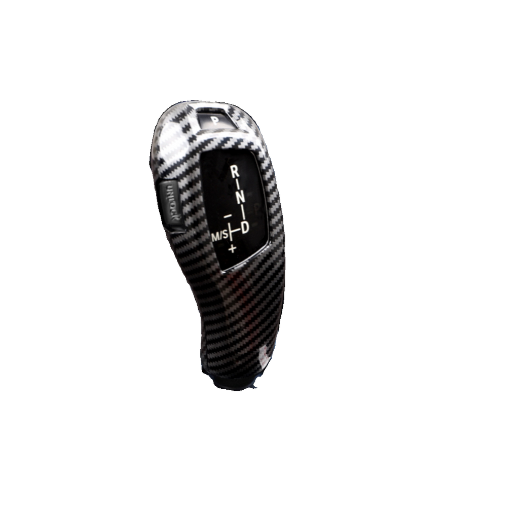 It is suitable for BMW carbon fiber pattern 3 series 5 series GT 7 series X3X4X5X6 gear handle protection case interior modification accessories