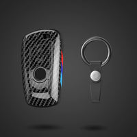 Suitable for BMW Key Cover 3 Series 5 Series X1X3X4X5X6 Blade 525530LI Carbon Fiber Key Bag Fringe