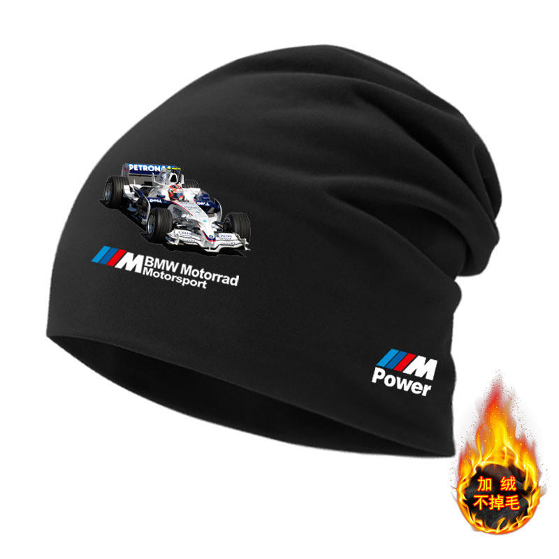 BMW BMW BMW POWER Division Performance Car BMW Outdoor Outer Head Hat Fleece Warm Pullover Cotton Hat