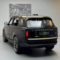 Personalized License Plate 1:24 Range Rover Model Car  Premium Diecast Gift for Car Lovers