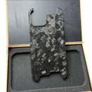 Forged Carbon Fiber iPhone Case – Luxury Green Flake Design | Shockproof & Slim Fit