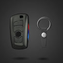 Suitable for BMW Key Cover 3 Series 5 Series X1X3X4X5X6 Blade 525530LI Carbon Fiber Key Bag Fringe