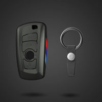Suitable for BMW Key Cover 3 Series 5 Series X1X3X4X5X6 Blade 525530LI Carbon Fiber Key Bag Fringe
