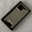 Mercedes-AMG Carbon Fiber Style Slim Case for iPhone – Luxury Performance Design