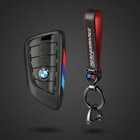 Suitable for BMW Key Cover 3 Series 5 Series X1X3X4X5X6 Blade 525530LI Carbon Fiber Key Bag Fringe