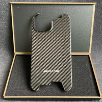 Mercedes-AMG Carbon Fiber Style Slim Case for iPhone – Luxury Performance Design