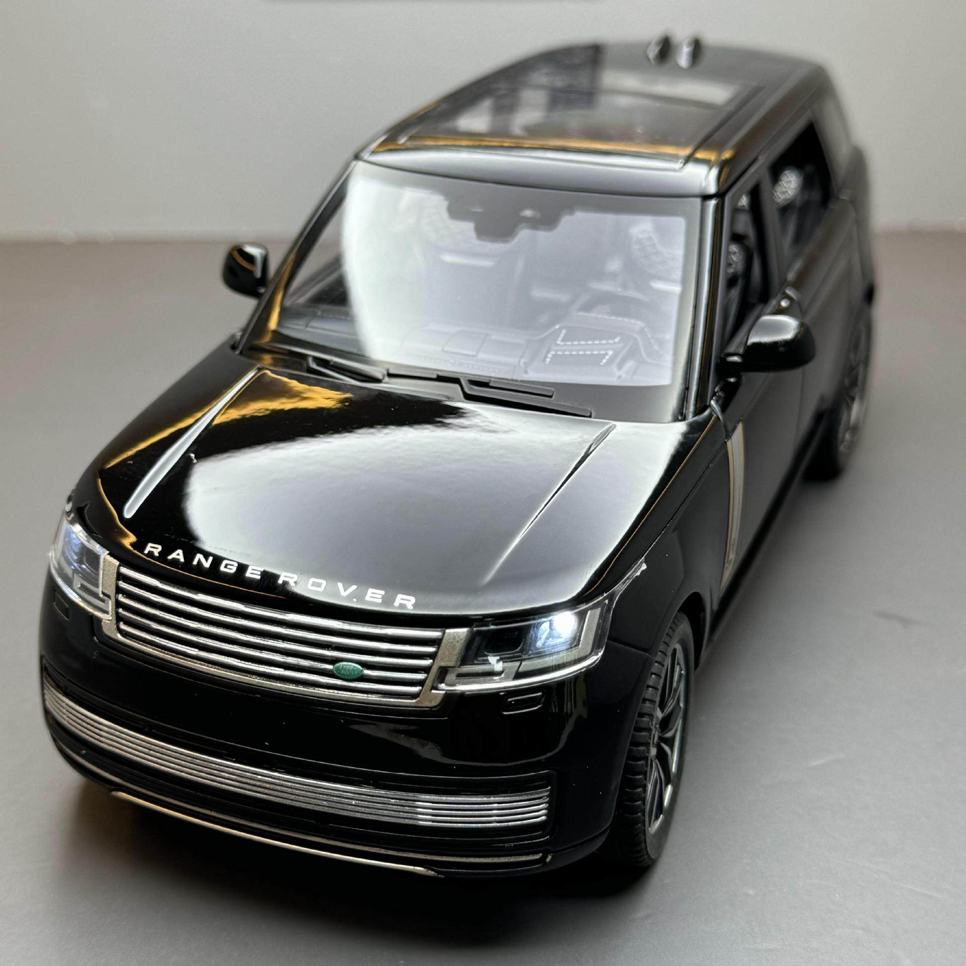 Personalized License Plate 1:24 Range Rover Model Car  Premium Diecast Gift for Car Lovers