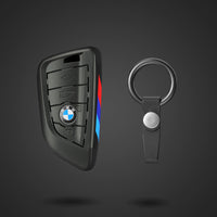 Suitable for BMW Key Cover 3 Series 5 Series X1X3X4X5X6 Blade 525530LI Carbon Fiber Key Bag Fringe