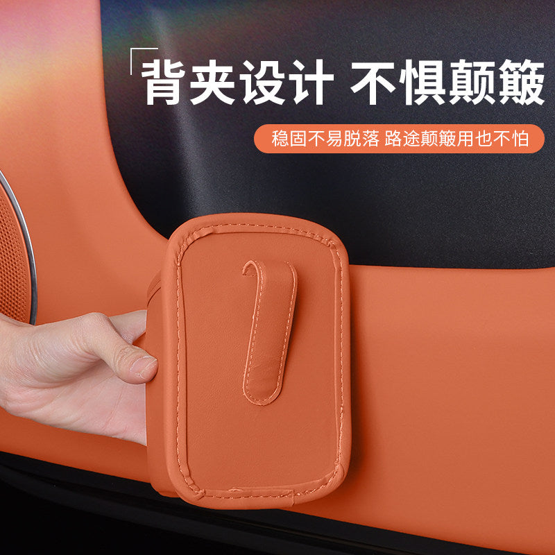 For BMW i3 Series 5 Series 7 Series Car Water Cup Holder X1iX3X4X5X7 Car Placement Box Door Trash Can