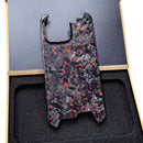 Forged Carbon Fiber iPhone Case – Luxury Green Flake Design | Shockproof & Slim Fit