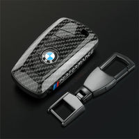 Suitable for BMW Key Cover 3 Series 5 Series X1X3X4X5X6 Blade 525530LI Carbon Fiber Key Bag Fringe