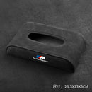 Suede BMW special car tissue box, car supplies modified, 1 series, 3 series, 5 series, 7 series, X3 X5 X1