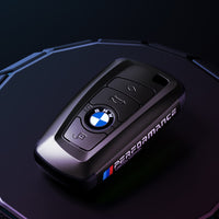 Suitable for BMW Key Cover 3 Series 5 Series X1X3X4X5X6 Blade 525530LI Carbon Fiber Key Bag Fringe
