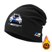 BMW BMW BMW POWER Division Performance Car BMW Outdoor Outer Head Hat Fleece Warm Pullover Cotton Hat