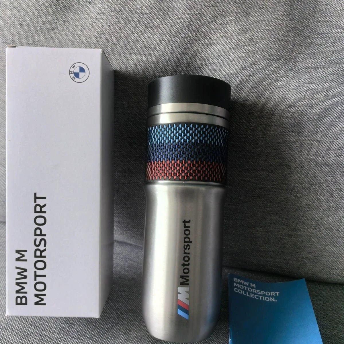 Suitable for BMW BMW thermos cup MOTORSPORT series straight water cup press-type anti-drop advanced