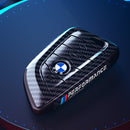 Suitable for BMW Key Cover 3 Series 5 Series X1X3X4X5X6 Blade 525530LI Carbon Fiber Key Bag Fringe