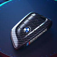 Suitable for BMW Key Cover 3 Series 5 Series X1X3X4X5X6 Blade 525530LI Carbon Fiber Key Bag Fringe