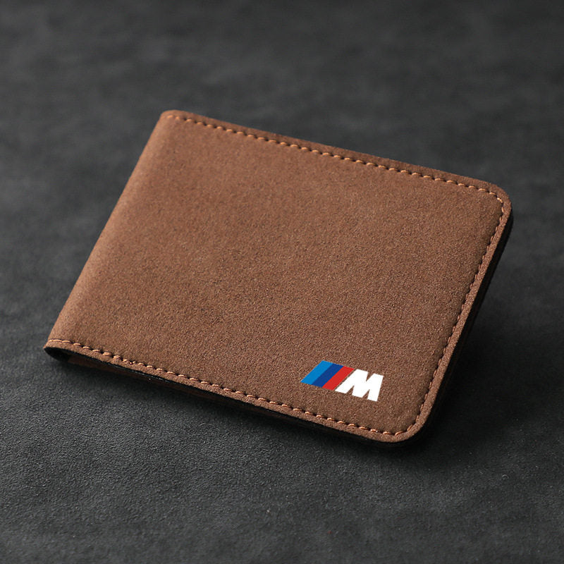 It is suitable for BMW suede driver's license leather case, car driving license license card holder, driver's license holder, storage card case